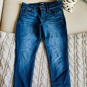 Mid rise express skinny jeans size 8